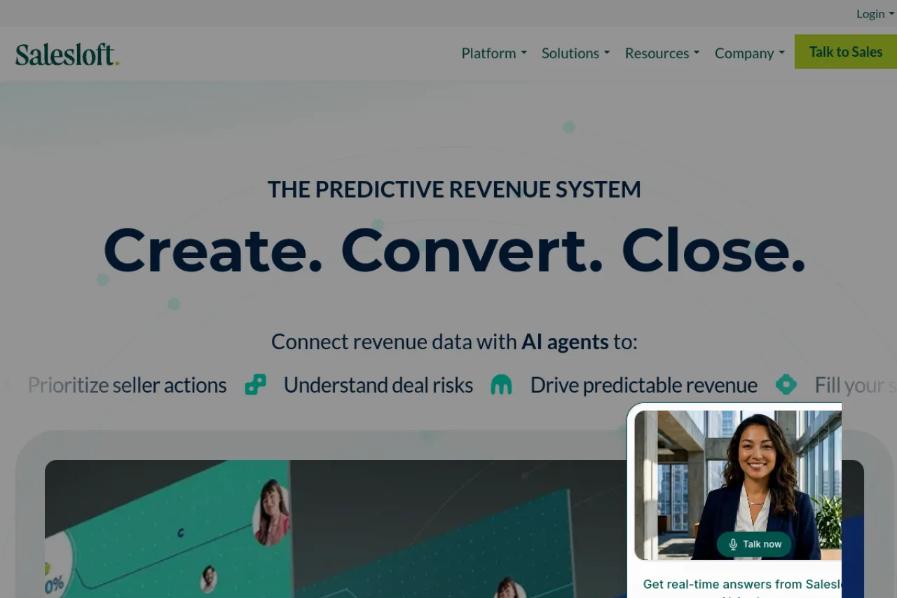Salesloft screenshot