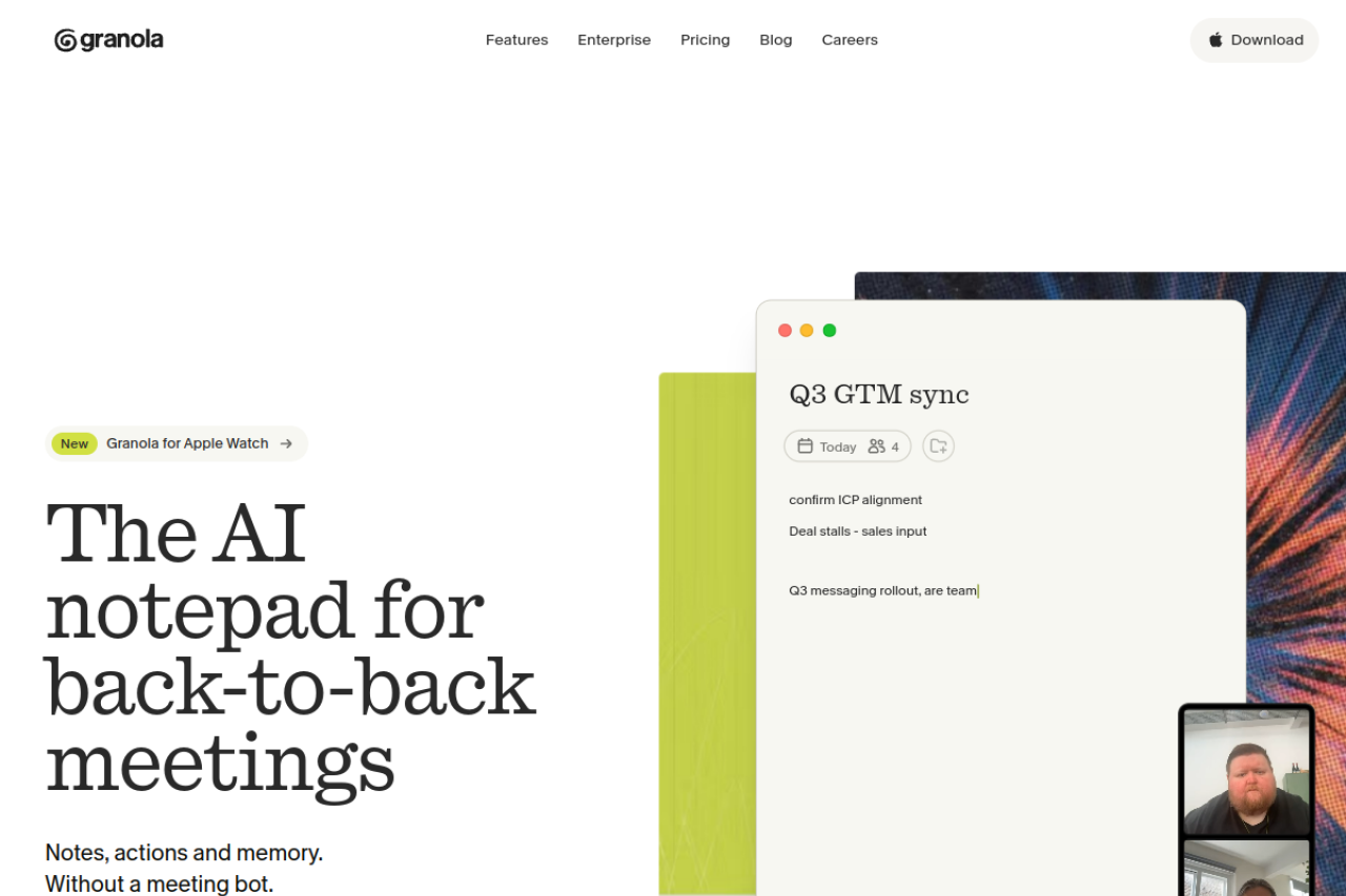 Granola screenshot