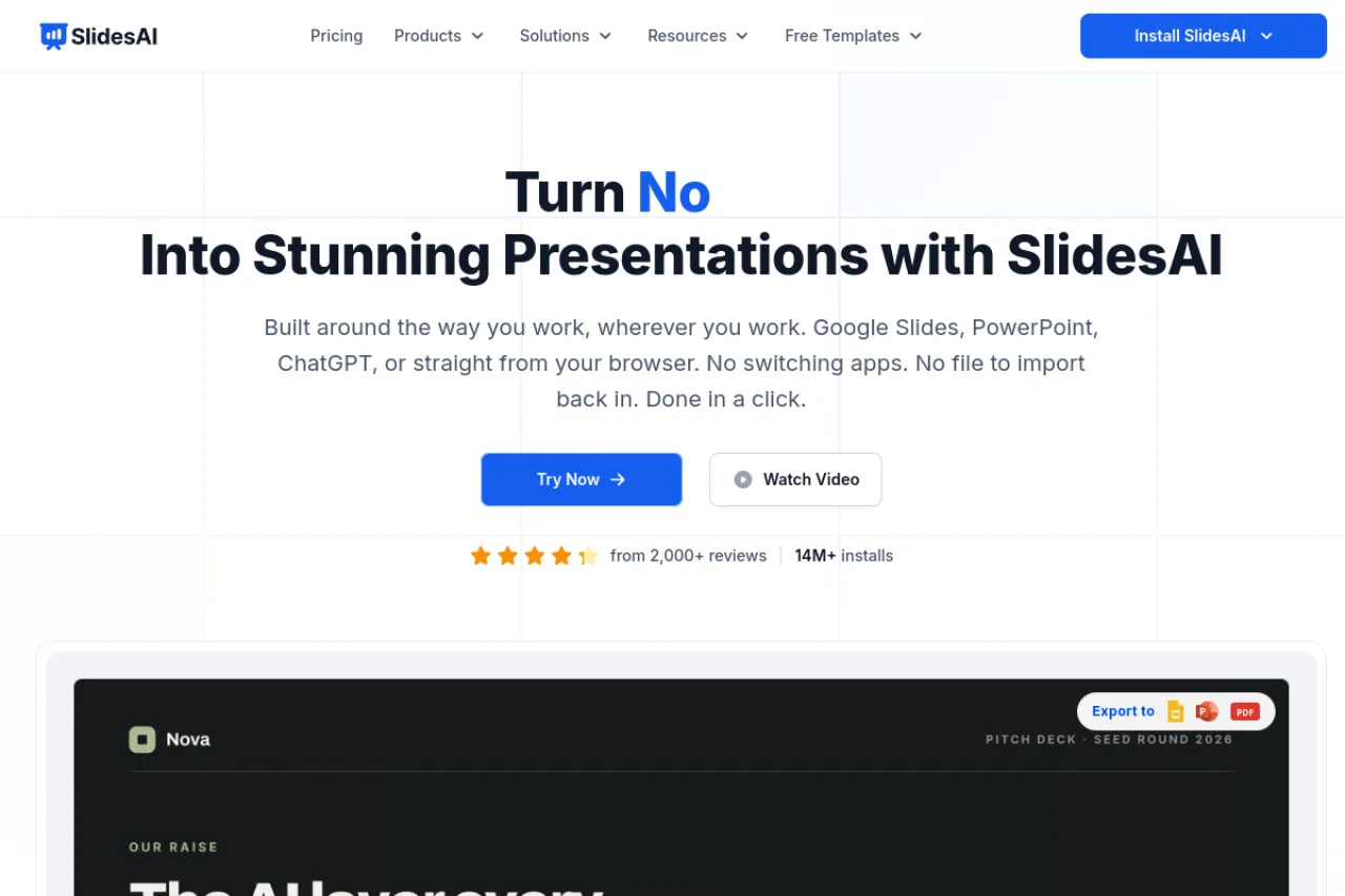 SlidesAI screenshot