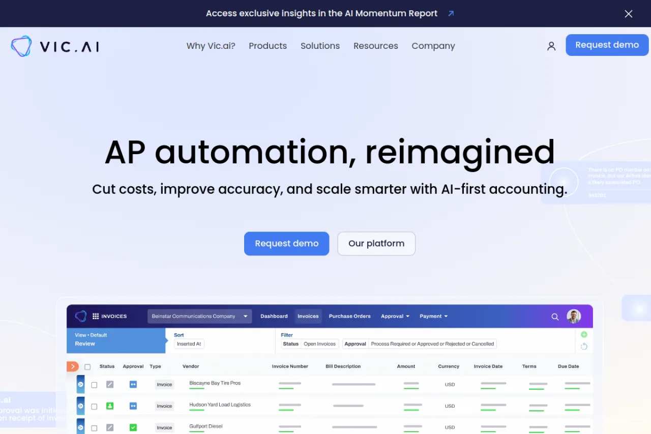 Vic.ai screenshot
