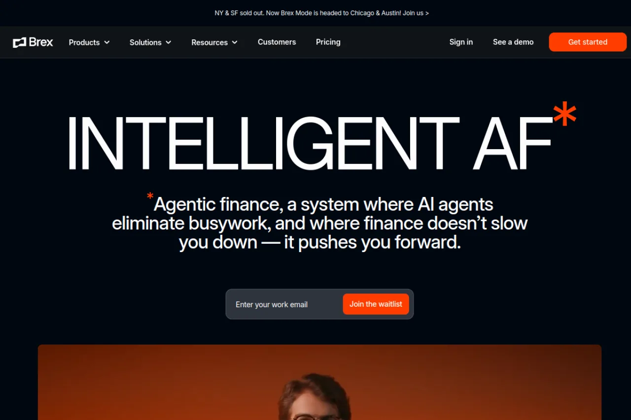 Brex AI screenshot
