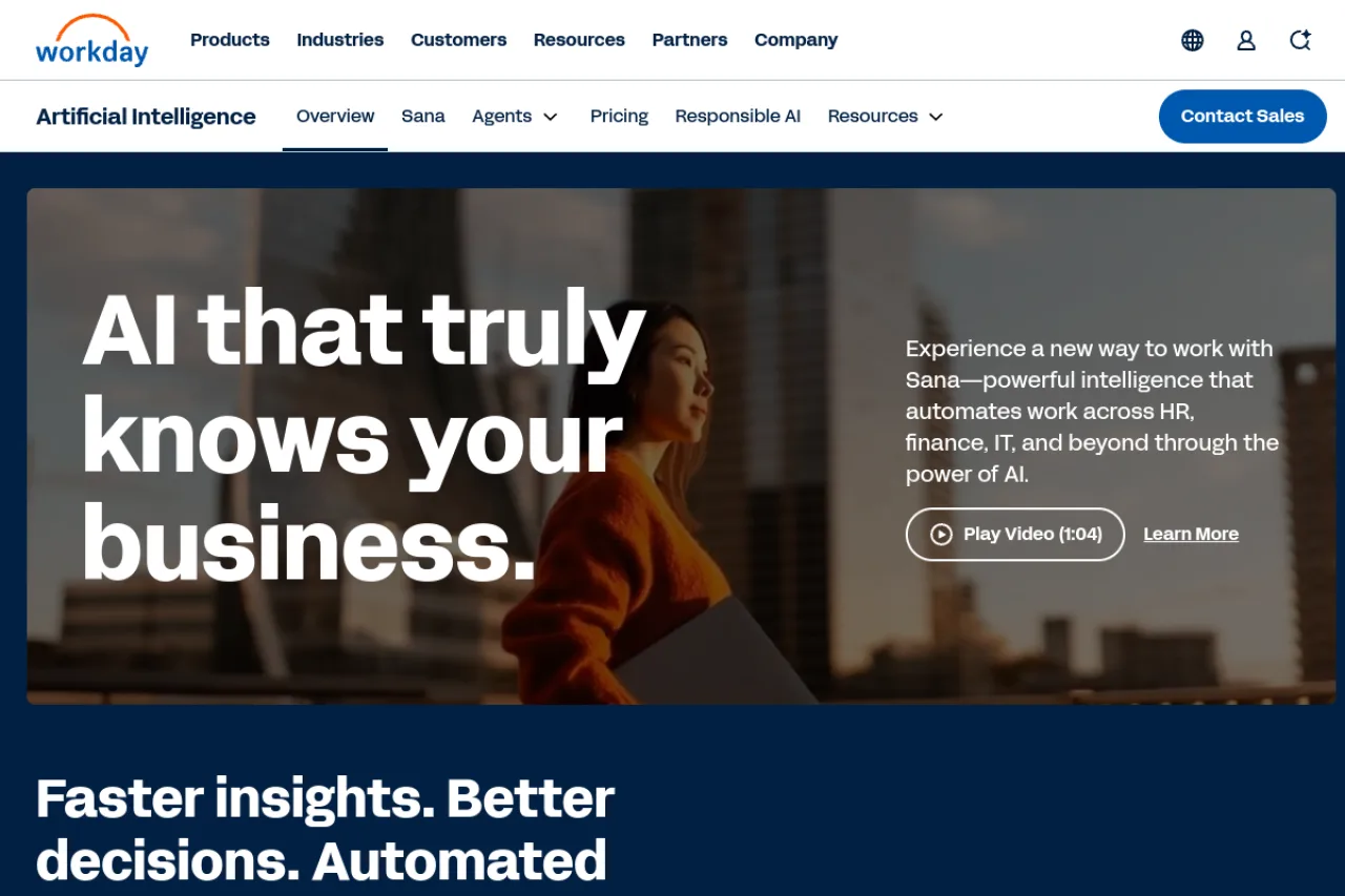Workday AI screenshot