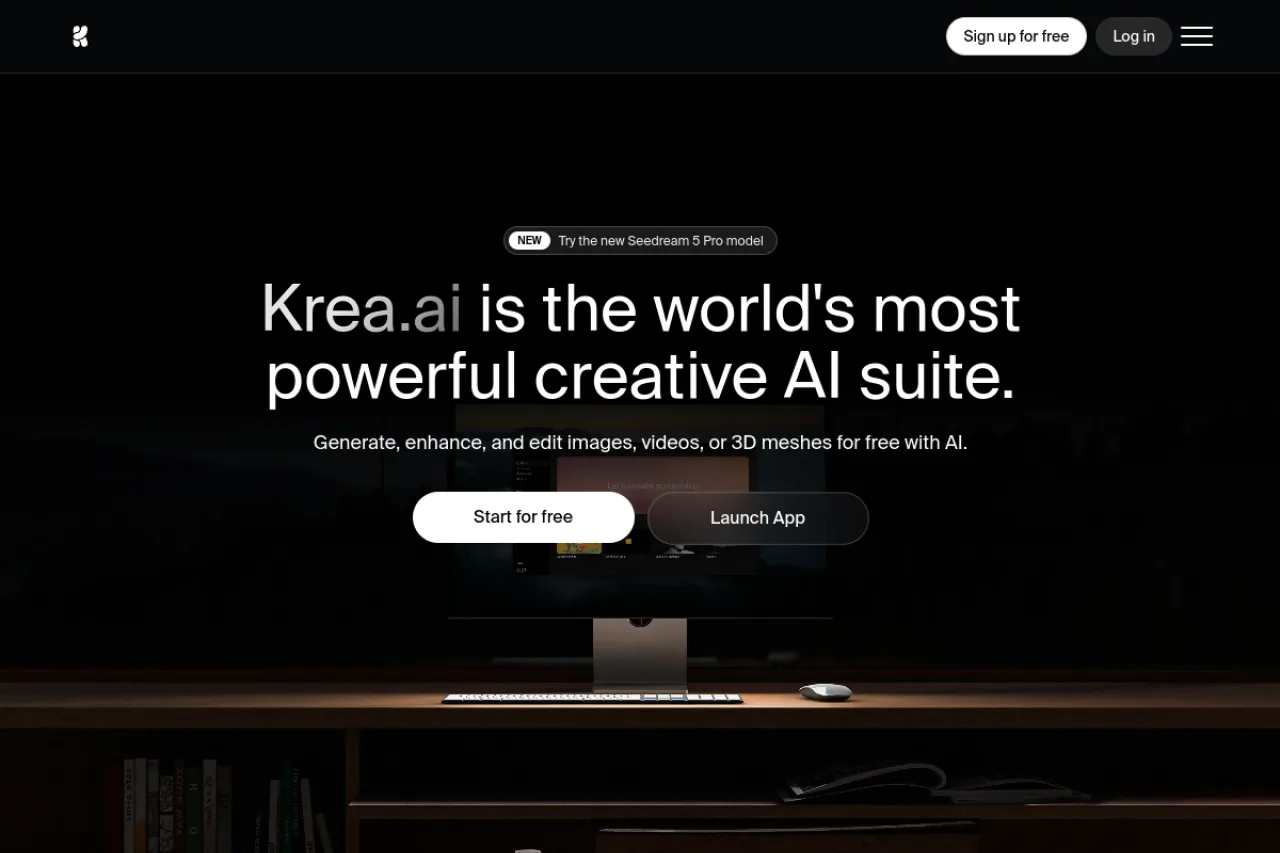 Krea screenshot