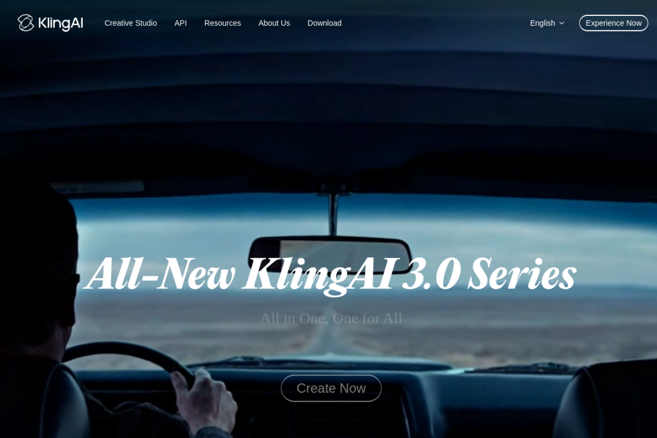 Kling AI screenshot