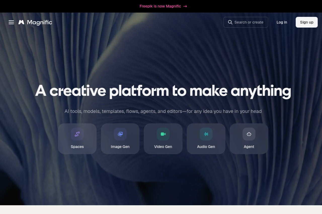 Freepik AI screenshot