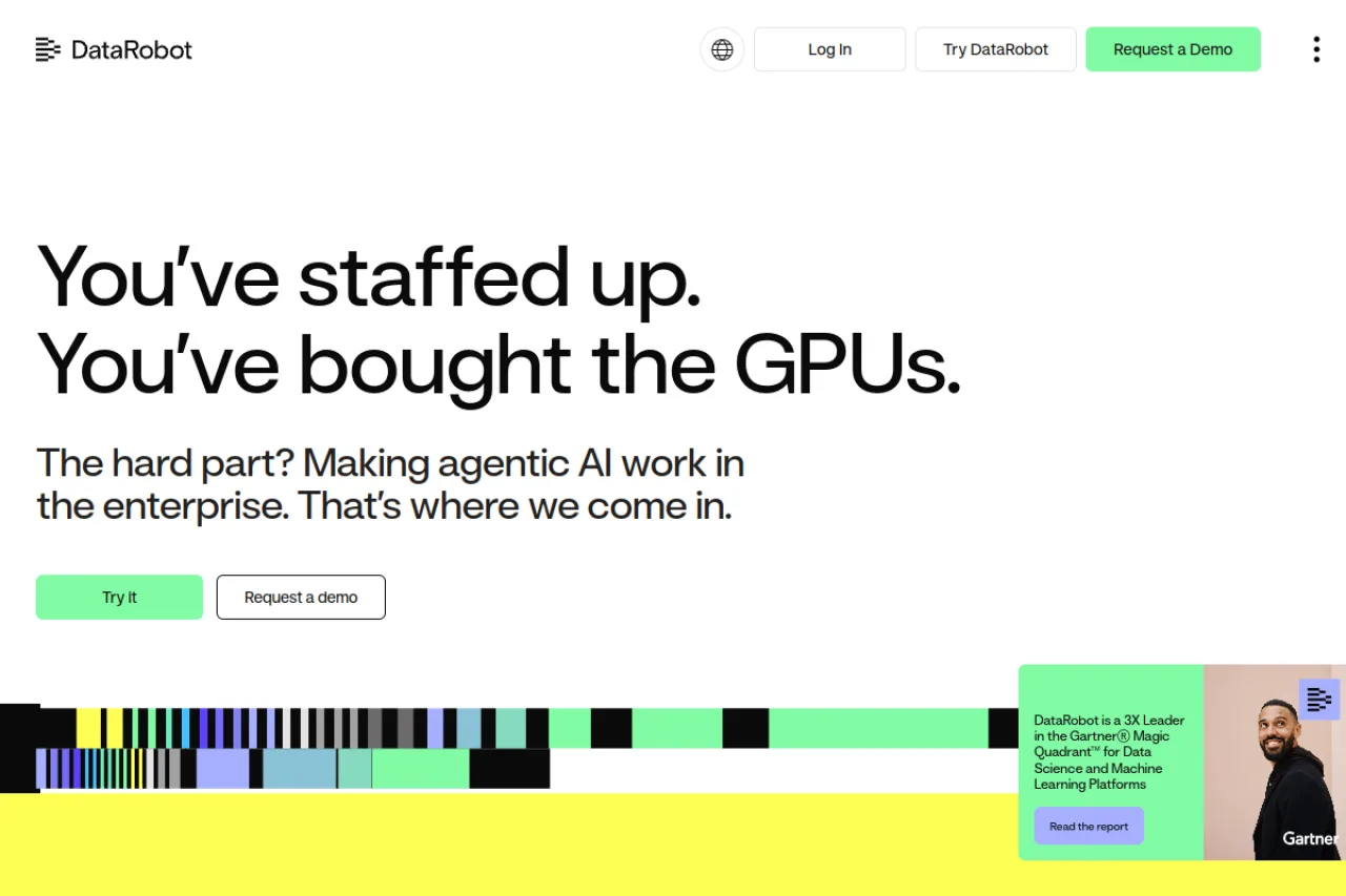 DataRobot screenshot