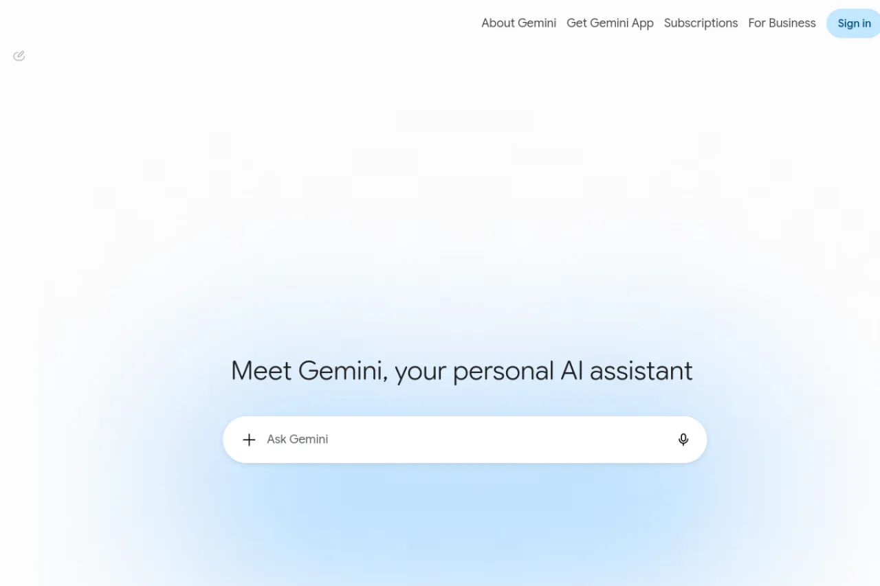 Gemini screenshot