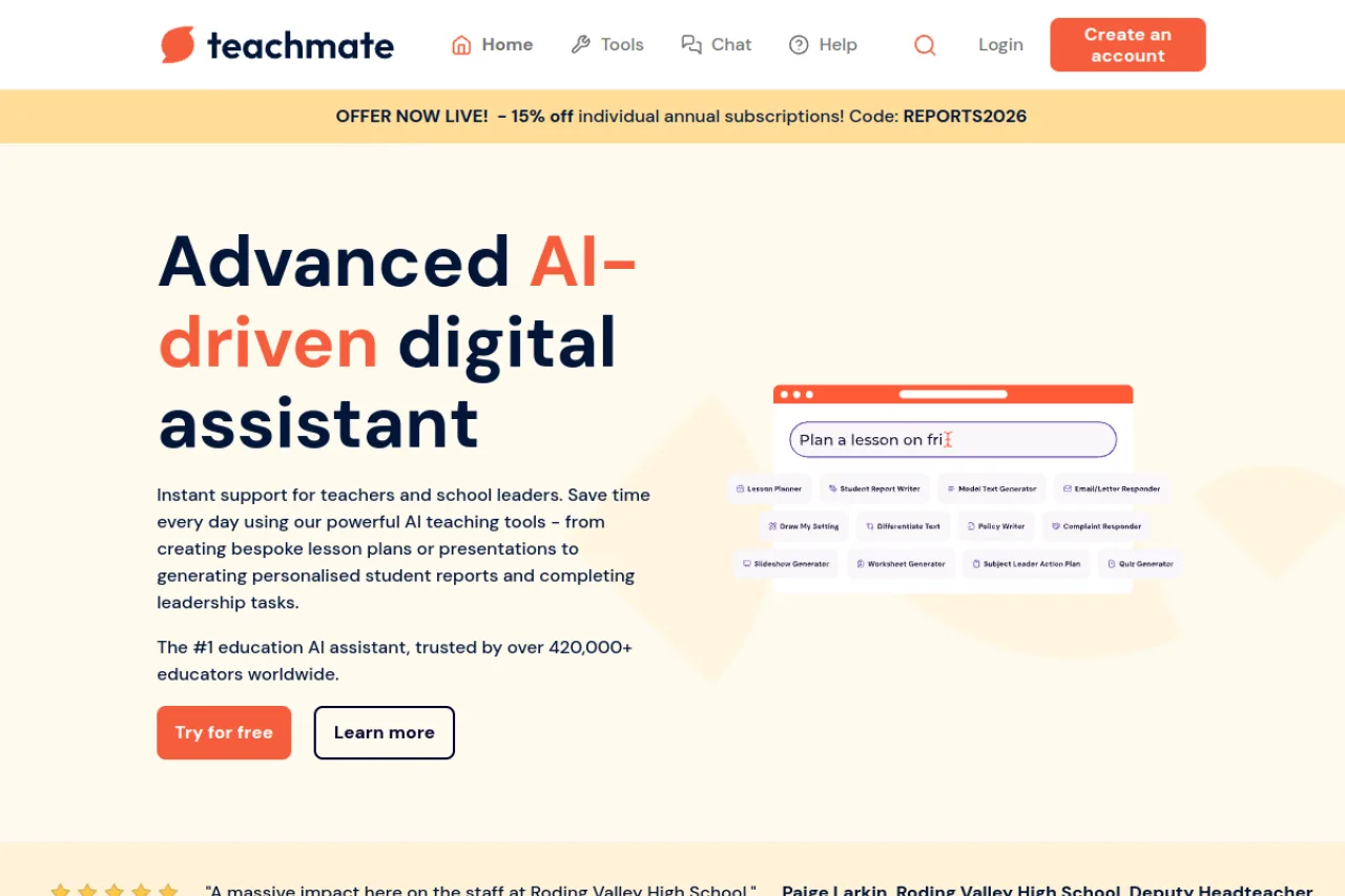 TeachMateAI screenshot
