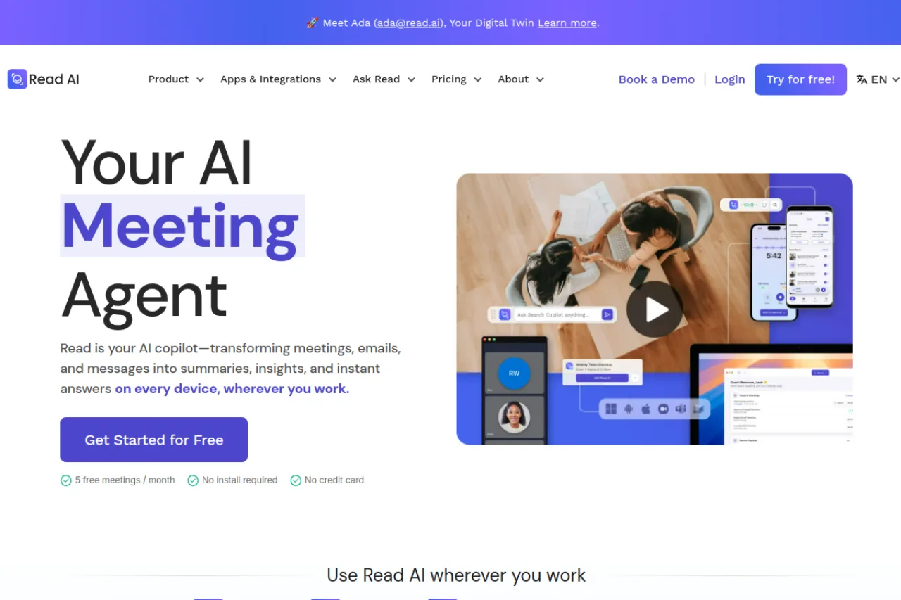 Read AI screenshot